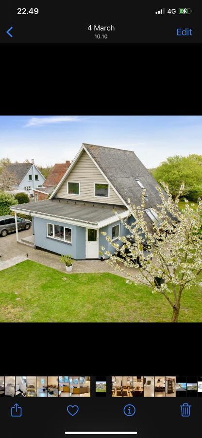 Big Villa In Stege Near Mons Klint With Trampolin Exterior foto
